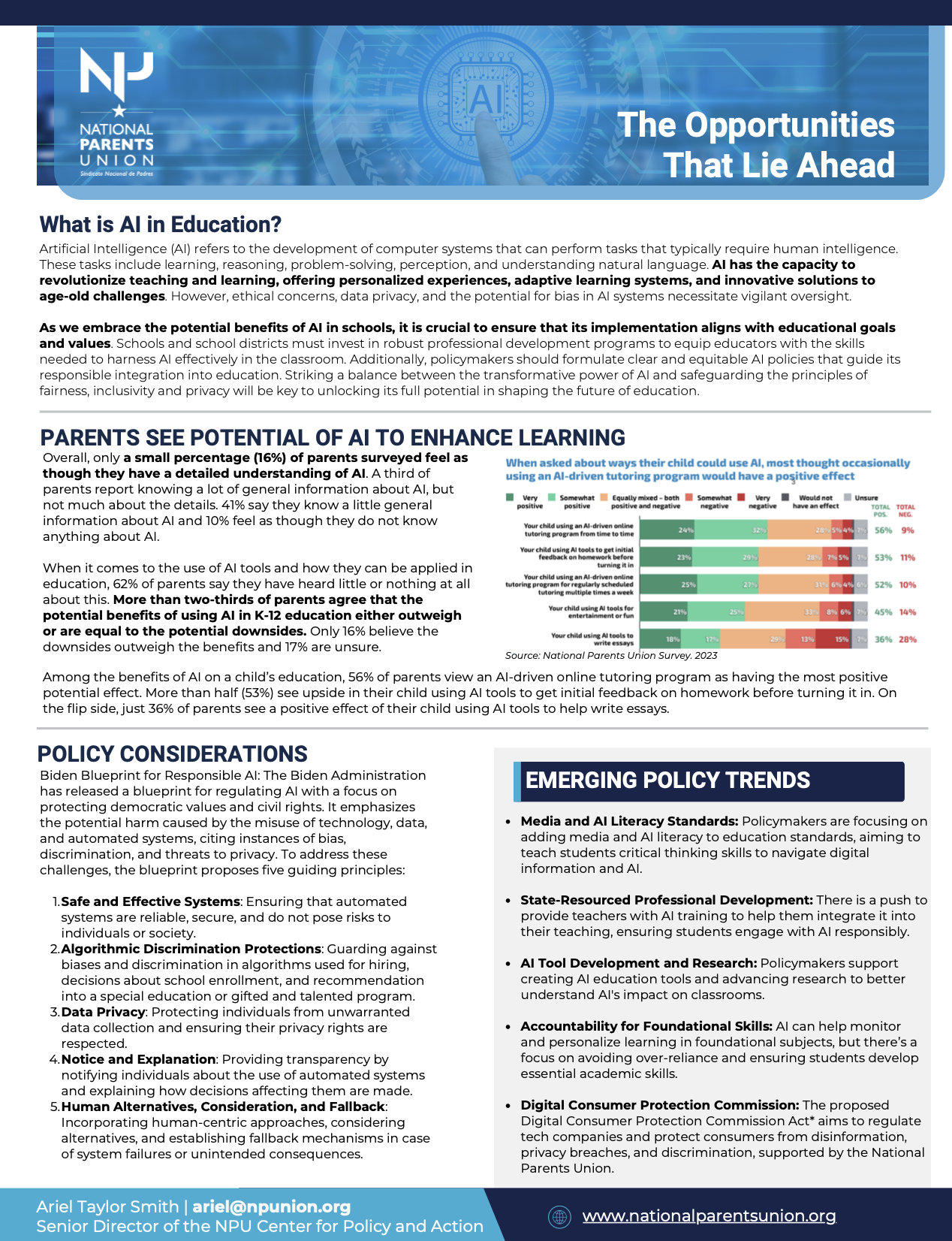 Child Tax Credit One Pager